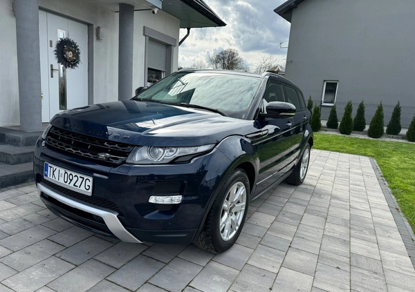 Land Rover Range Rover Evoque cena 65000 przebieg: 175200, rok produkcji 2012 z Kielce małe 92